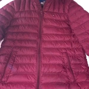 Burgandy Puff Jacket